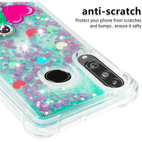 Husa Huawei P30 Lite Nova 4e Gel TPU Fluid Glittery Hearts CUBZ