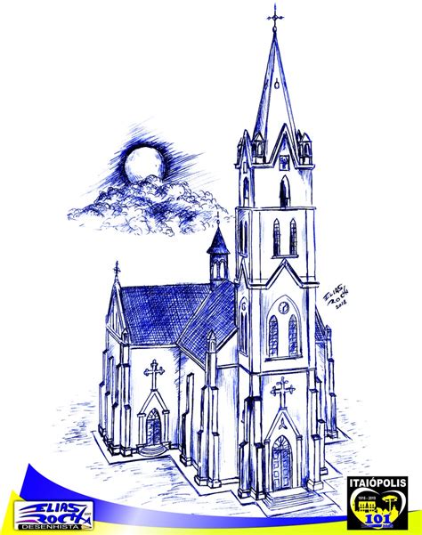 Total Imagem Desenhos De Igreja Cat Lica Br Thptnganamst Edu Vn