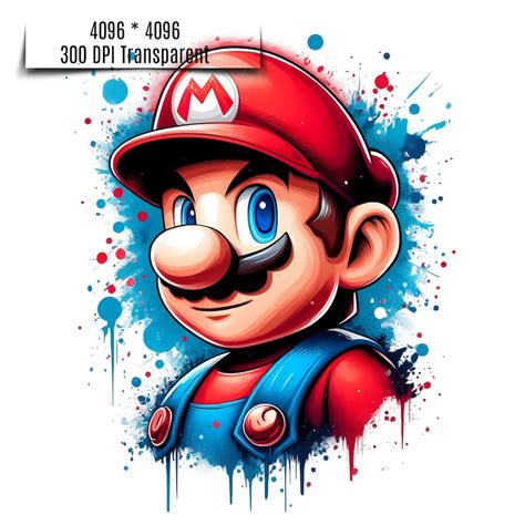 Super Mario Print Etsy
