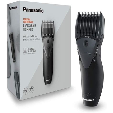 Panasonic Er Gb K Tondeuse A Barbe Et A Cheveux Sans Fil