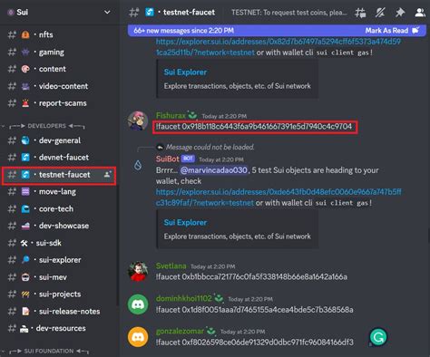 Suipiens On Twitter Get Sui Testnet Tokens On Discord To Get