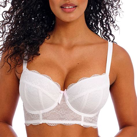 Soutien Gorge Bustier Armatures Fancies Blanc De Freya