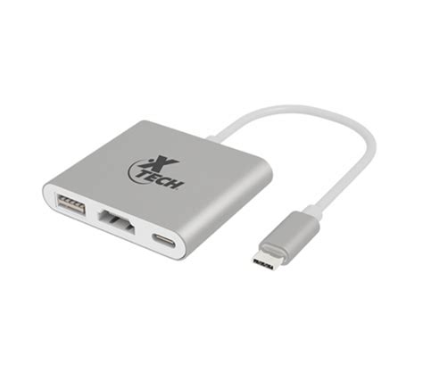 Adaptador Multipuerto USB Tipo C 3 En 1 XTECH Tettsa Tienda