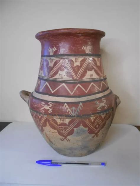 ANCIENNE GRANDE POTERIE Pot Terre Cuite Berbere Ideqqi Kabylie Ethique