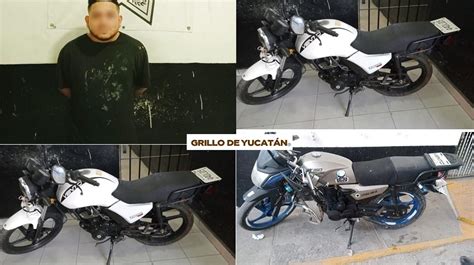 Detienen A Un Sujeto Y Recuperan Tres Motos Robadas En Kanas N El Grillo