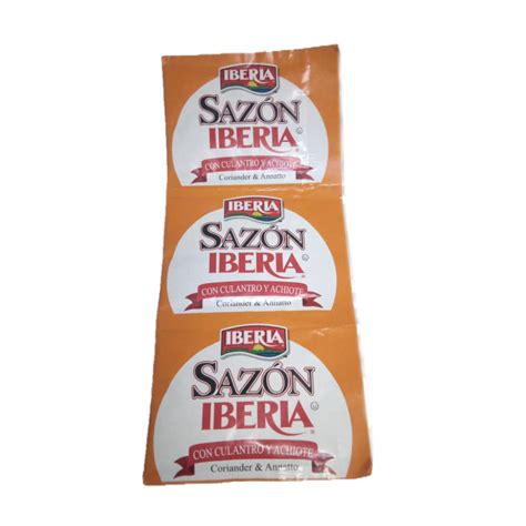 Sazón Con Culantro Y Anchiote Iberia 3 X 5 G Supermarket 23 Es Una