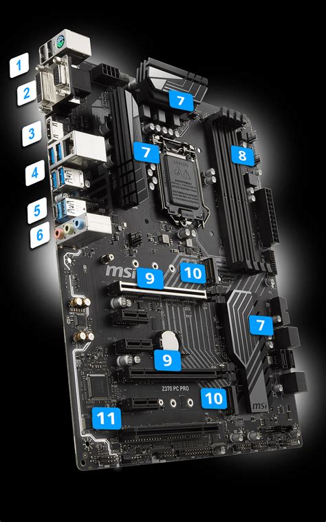 Z370 Pc Pro Motherboard The World Leader In Motherboard Design Msi Global