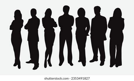 Global Collaboration Silhouette Stock Photos And Pictures Images