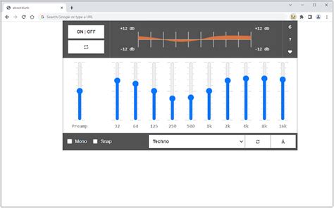 Audio Equalizer - Chrome Web Store