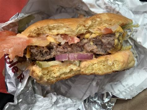 Burger Review Arbys Are Hard To Find In Madison But The Wagyu Burger