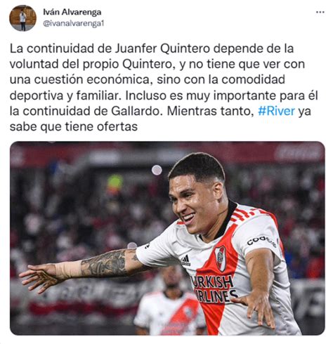 El Importante Factor Que Decidirá La Continuidad De Juanfer Quintero En