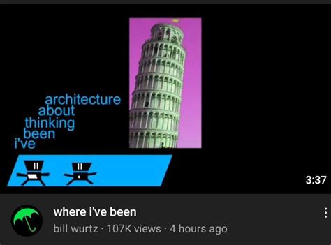 Bill Wurtz Just Posted This And My Heart Dropped So Fast Rtechnoblade