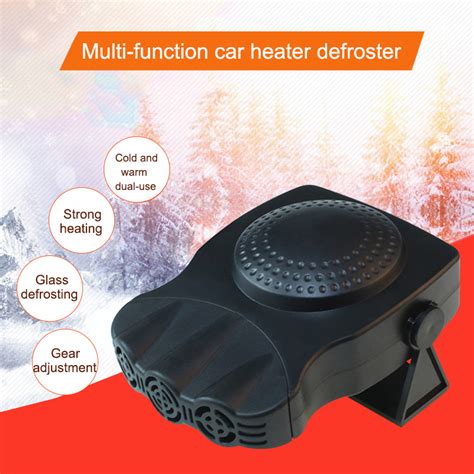 Defrost Defog Mini Car Heater Electric Fan Windshi Grandado