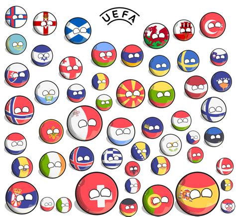 Uefa In Countryballs By Davidthehedgehog2005 On Deviantart