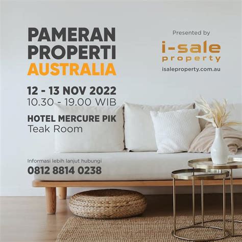 Pameran Property Australia 12 13 November 2022 ISale