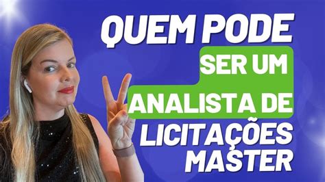 Quem pode ser um analista de licitação que fatura 10k por mês YouTube