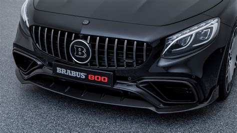 Front Spoiler Lip Brabus Carbon For Mercedes S Class AMG A 217 AMG S 63