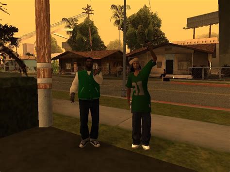 Gta San Andreas New Grove Street Members Mod