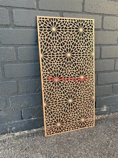 Fretwork Panel Laser Cut Wood Panel Decorative Wooden Panels Wall Lattices Radiator Grill