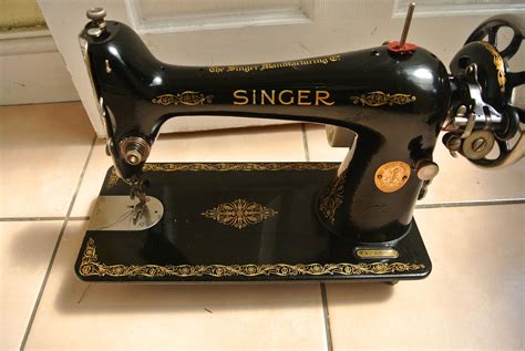 Singer 66K Vintage Sewing machine Y8545689(1932), Old Singer sewing ...