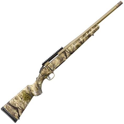 Ruger 36923 American Bolt Action Rifle 243 Win 16 1 Cerakote Bronze Bbl Go Wild Camo Stock