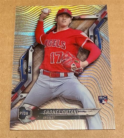 2018 Topps High Tek HT SO Shohei Ohtani Magma Diffractor EBay