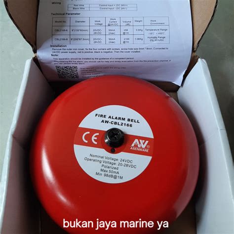 Jual Alarm Bell V Inch Dc Conventional Fire Cbl Bukan Hooseki