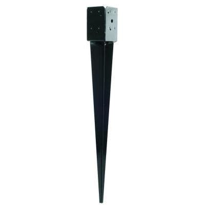 Simpson Strong Tie E Z Spike Steel Black Powder Coated Fence Post Spike