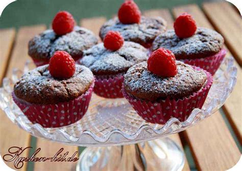 Himbeer Schoko Muffins Rezept Muffin Rezept