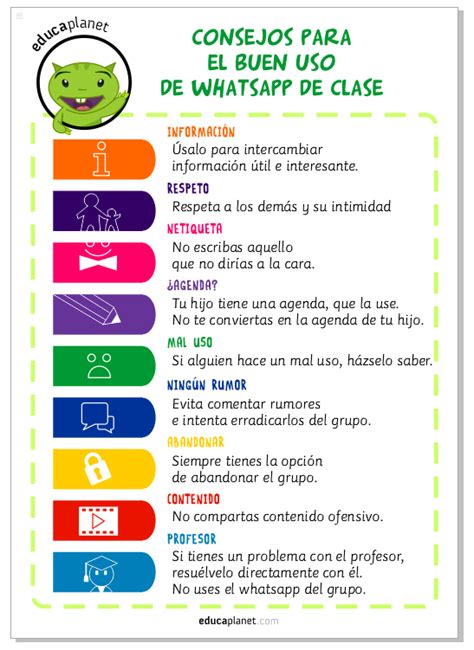 Reglas De Los Grupos De Whatsapp Educativos Imagenes Educativas