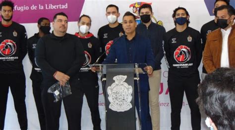 Presentan A Los Indomables De Juárez Equipo Profesional De