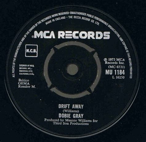 Dobie Gray Drift Away 1973 Black Labels Vinyl Discogs