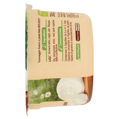 Carrefour Bio Mozzarella Fior Di Latte Biologica 125 G Carrefour