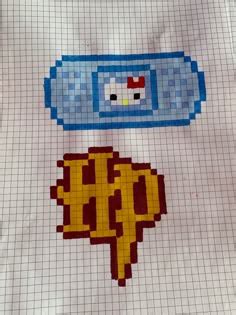66 Идей за рисунки на квадратчета ideas | pixel art pattern, pixel ...