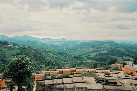 University of Urbino and the View of the Italian Countryside Landscape, Urbino, Italy Stock ...