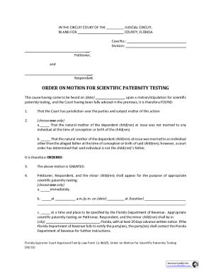 Fillable Online Fill In The Circuit Court Of The Judicial Circuit