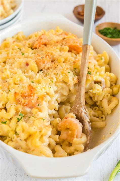 Spicy Asiago Shrimp Mac And Cheese West Via Midwest