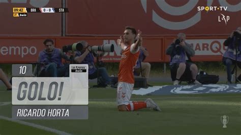 Goal Golo Ricardo Horta SC Braga 1 0 Santa Clara Liga 22 23 32