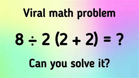 Puzzle For Testing Your Iq Only A Genius Brain Can Solve This Viral Math Problem In 15 Secs