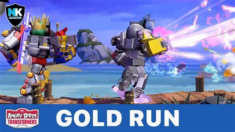 Angry Birds Transformers Gold Run Volcanicus Youtube