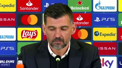 Football Champions League Sergio Conceicao Press Conference After