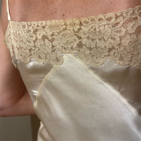 Intimates Sleepwear Vintage Silk 193s Chemise Stepin Lingerie Poshmark