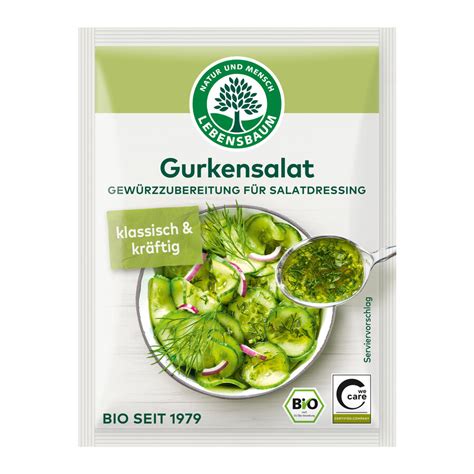 Lebensbaum Bio Salatdressing Gurkensalat X G Gesundsein Shop