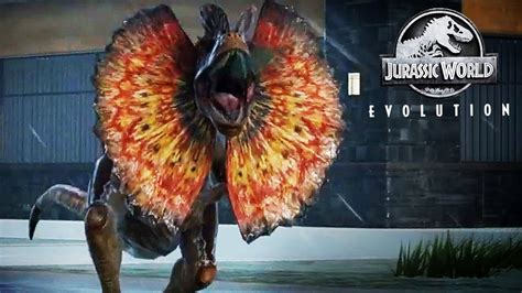 Species Profile Dilophosaurus Jurassic World Evolution Youtube