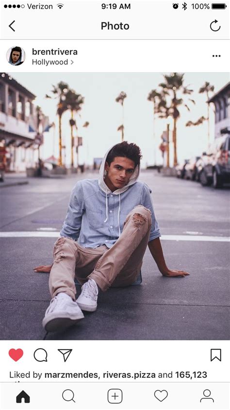 Pin by pay ♡ on brent rivera | Brent rivera, Brent, Men dress
