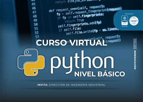 Curso Virtual Python Nivel Básico Universidad Ecci