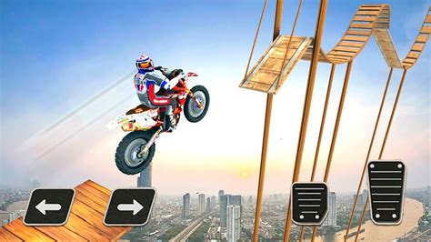 Crazy Bike Racing Stunt D Android Gameplay Youtube