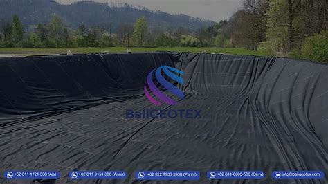 Mengenal Kegunaan Dan Manfaat Geomembrane Merk Baligeotex Untuk