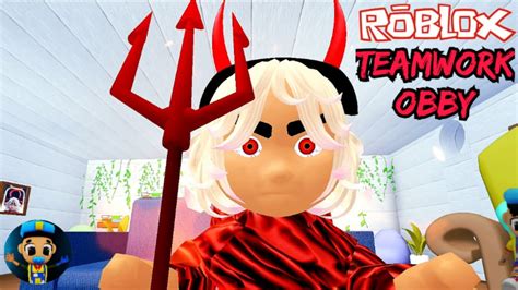 Roblox Team Babysitter Escape Teamwork Obby Walkthrough Speedrun