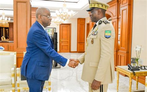 Gabon Le Chef De L Tat Re Oit Le Vice Premier Ministre De La